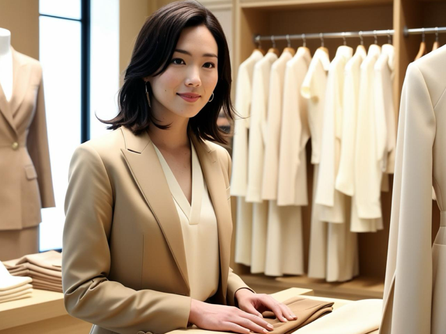 ラグジュアリーブランドで働くアパレル販売員