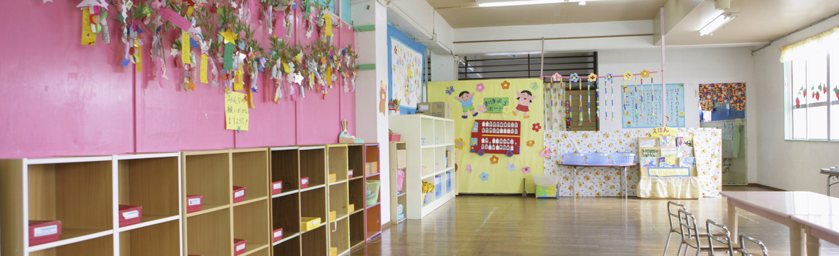 保育園のお部屋の画像